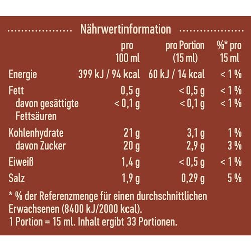 Hellmann’s Tomato Ketchup leckere Grillsauce ideal zum Verfeinern aus nachhaltig angebauten Tomaten 500 ml