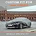 Kayme Heavy Duty Car Cover Custom Fit Lexus LC500 LC500h RC200t RC300 RC350 RCF, Waterproof All Weather for Automobiles, Full Exterior Covers Sun Rain UV Protection