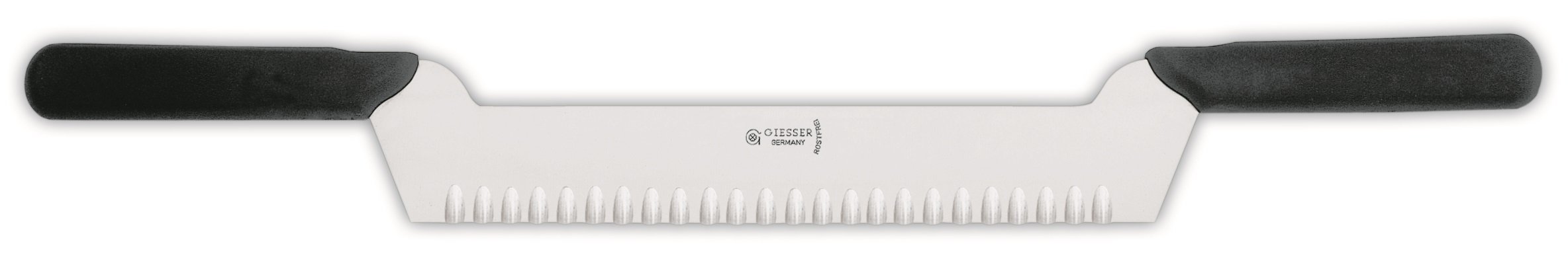 Johannes Giesser Messerfabrik Käsemesser Kullenshliff Doppelgriff, Grau, 30 m, 1012193910