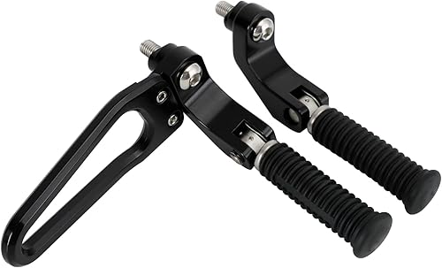 Bruce & Shark Kit de montaje de estribera de pasajero de pedal trasero para BMW R18 2020-2022