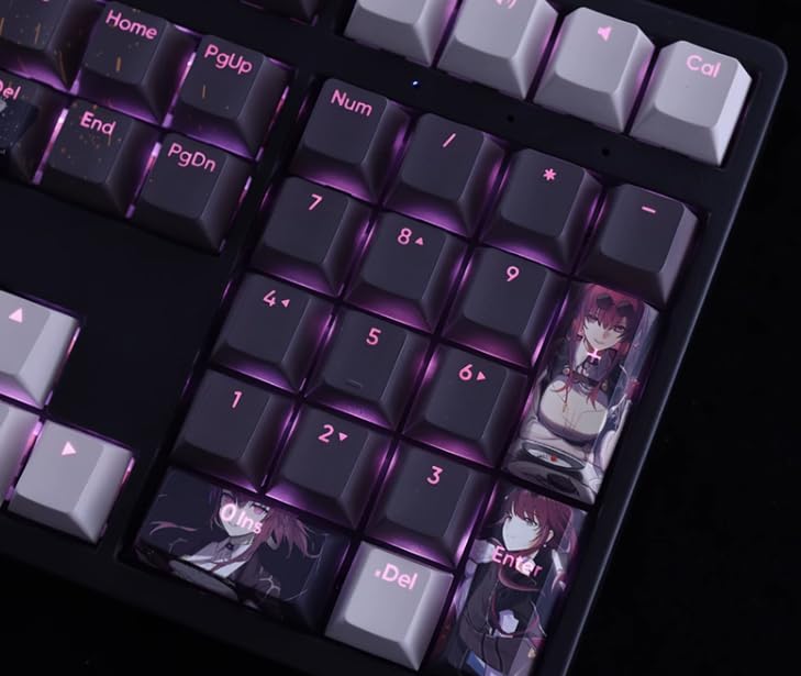 Amazon.co.jp: 崩壊：スターレイル カフカ キーキャップ PBT 半透明