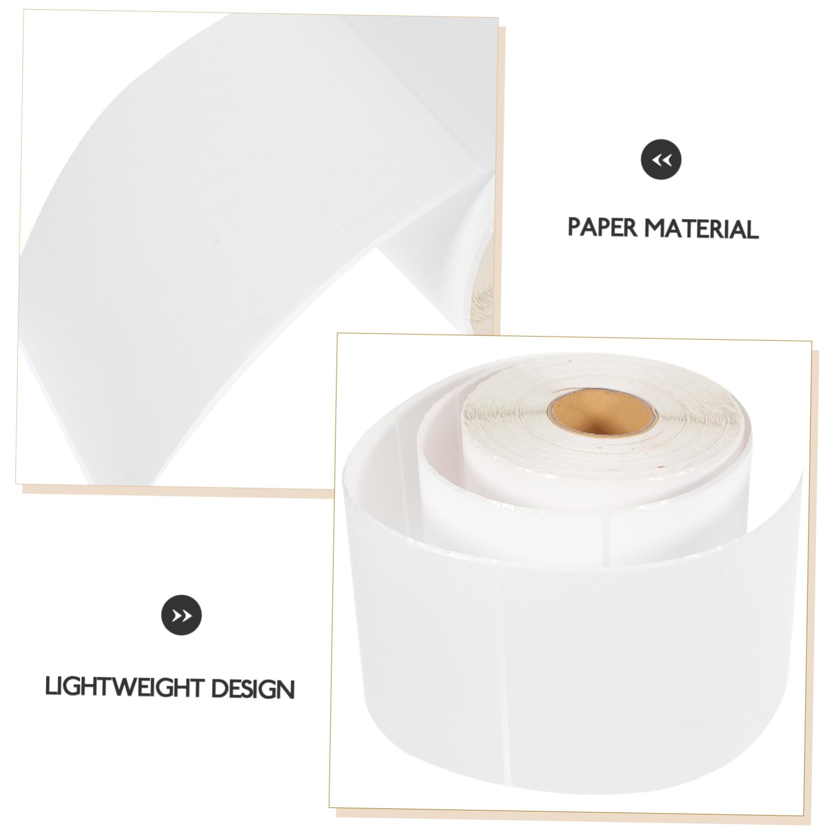 Étiquettes Autocollantes à Imprimer Papier Blanc 500 Pièces