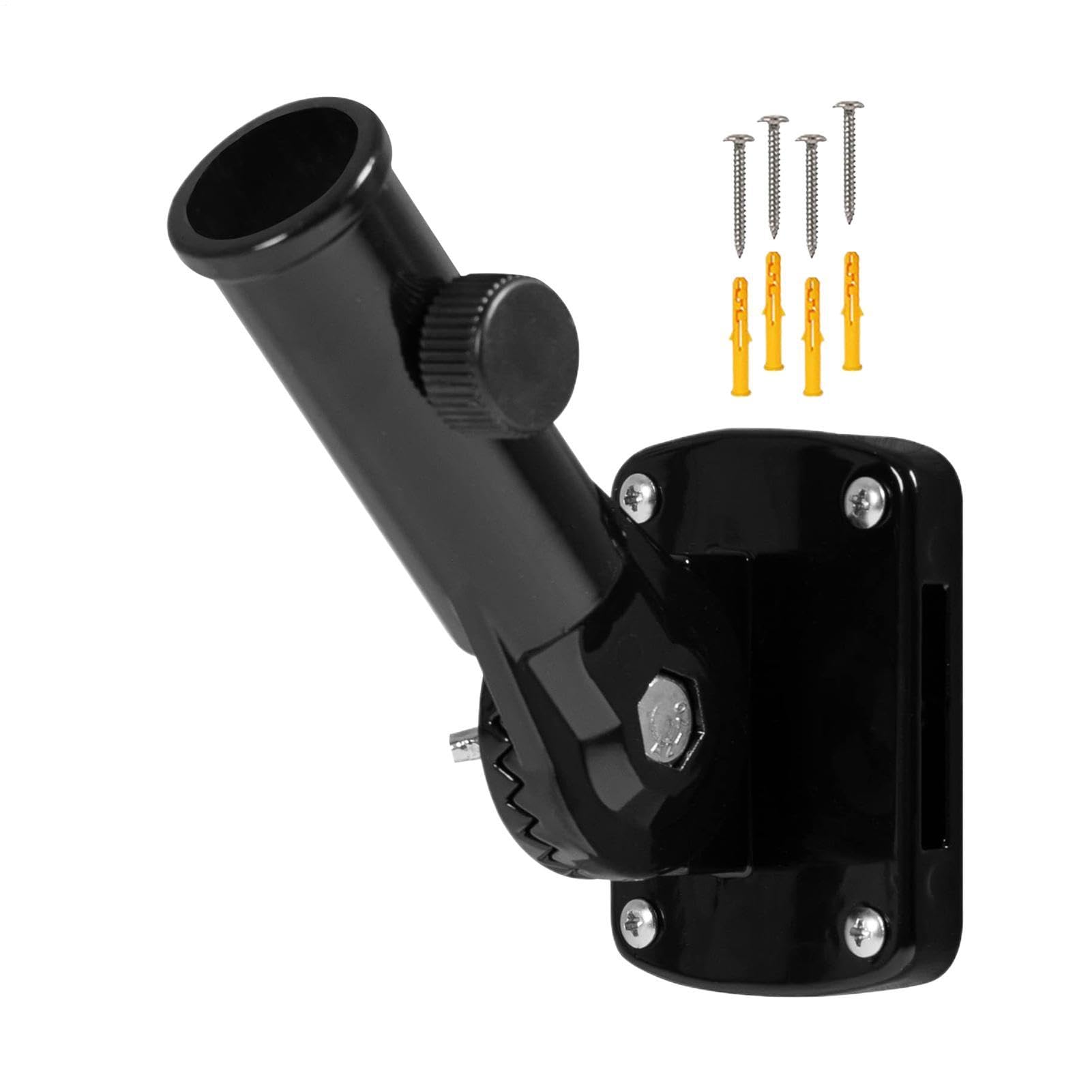 Support réglable 2,54 cm en aluminium pour mât de balcon