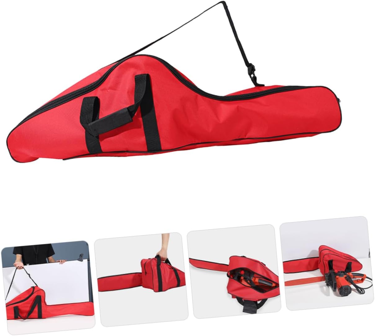 Portable Chainsaw Carrying Case Electric Chainsaw Bag Spacious Interior for Organized Storage for Outdoor Activities and Transportation