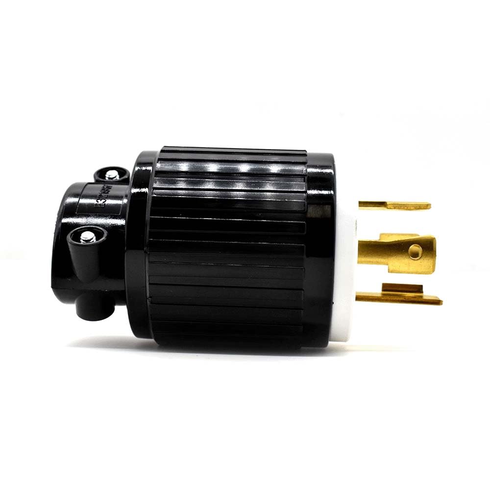 Superior Electric YGA025 Twist Lock Electrical Plug 4 Wire, 30 Amps, 125/250V, NEMA L14-30P (5)
