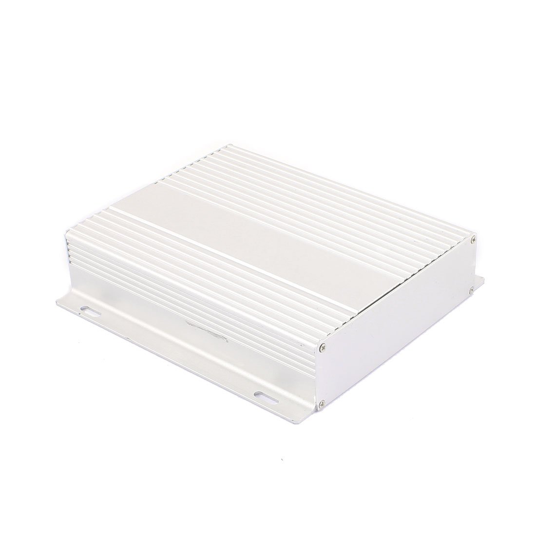 Aexit 182 x 169 x 41mm Multi-purpose Electronic Extruded Aluminum Enclosure Silver Tone (02b39fce4f02ce5b27da9d86e07ba3ba)