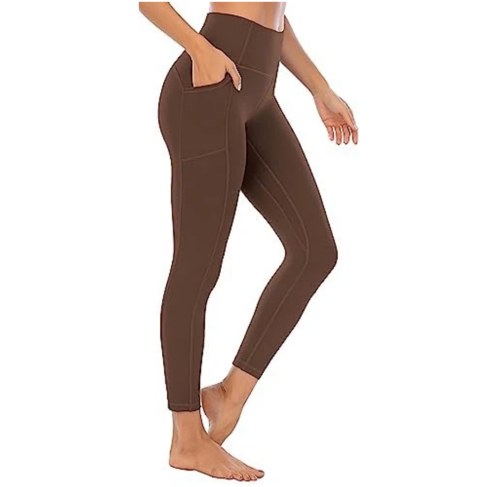 Legginsy gimnastyczne z wysokim stanem spodnie do jogi legginsy kompresyjne