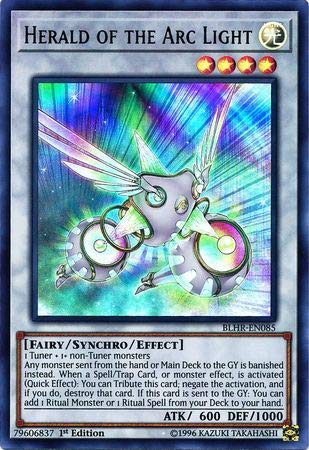 Amazon.com: Yu-Gi-Oh! - Herald of The Arc Light - BLHR-EN085 - Ultra Rare -  1st Edition