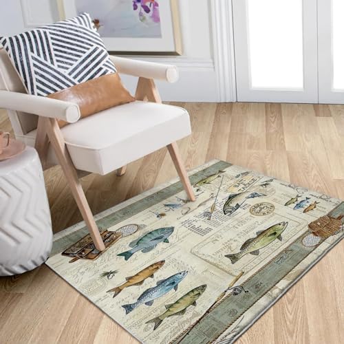 Tapete decorativo 2x3 ft para interiores miniatura 6