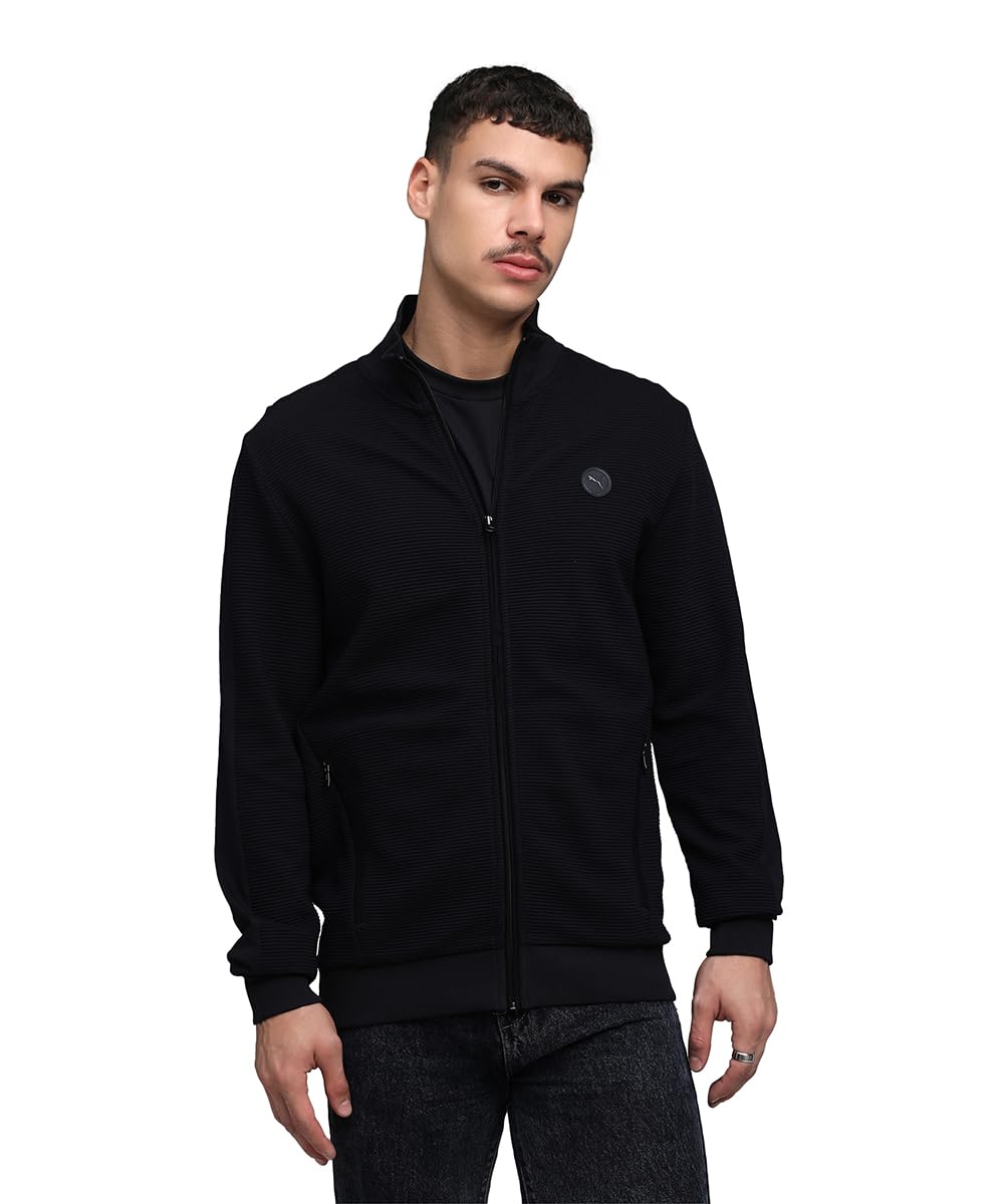 puma Men Full Sleeve Cotton Full Zip with Pocket Sweat Jacket-picture-47