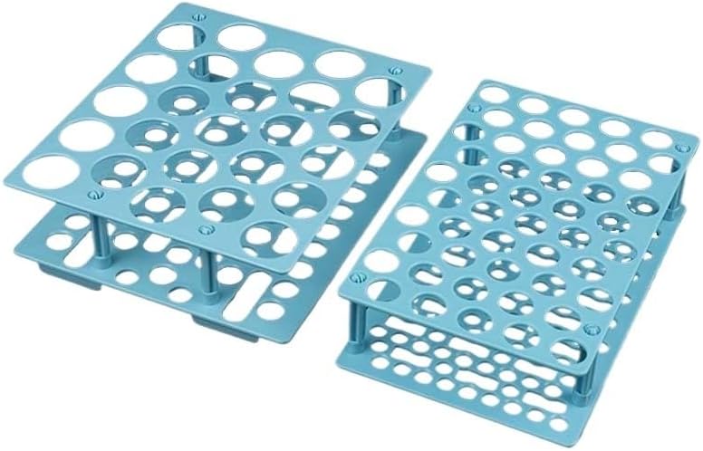 Test Tube Rack 10ml/15ml 50 Holes 50ml 25 Two-Piece Centrifuge Tube Rack Lab Holder