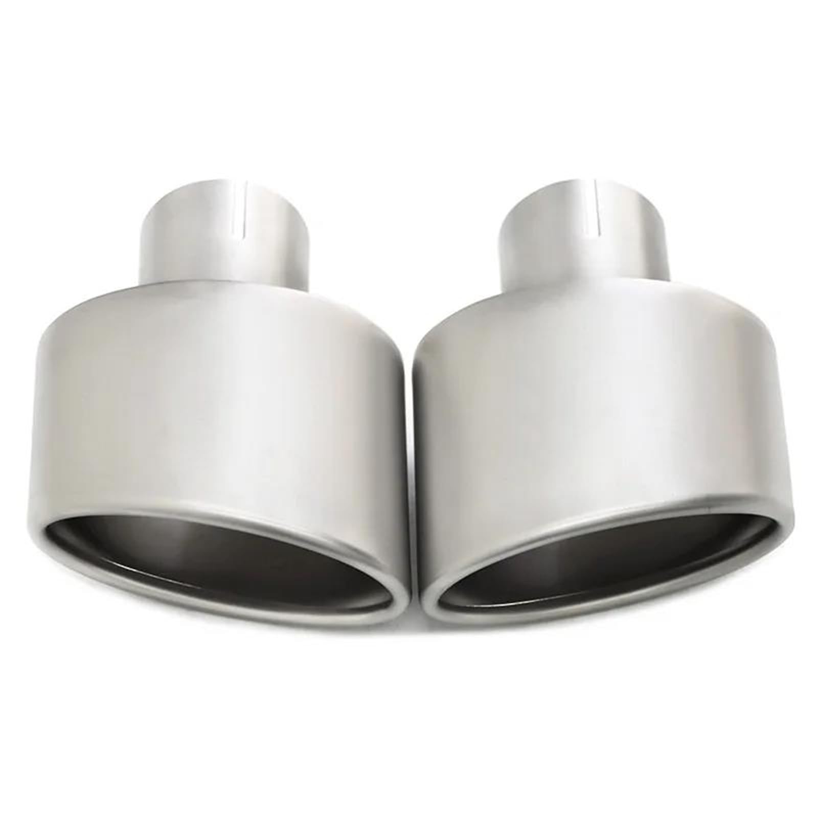 Embouts d'échappement universels 54mm en acier inoxydable biseauté - 8