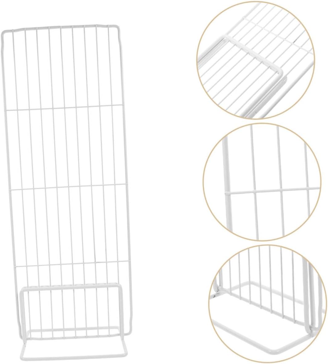 2sets Versatile Metal Refrigerator Divider Freezer Iron Partition Board for Organizing Ice and Food Storage Easy Installation for Supermarket and Home Use