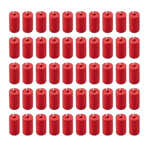 Image of 50pcs Red Foam Inserts for Washing Machine Suspension Rods