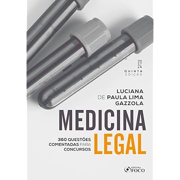 Capa do livro Medicina Legal : Questões Comentadas para Concursos - 5ª Ed - 2024
