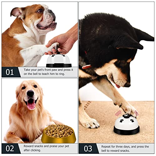 Ipetboom 3 Pcs Sinos de Treinamento para Animais de Estimação Contam Sinos para Cães para Treinament