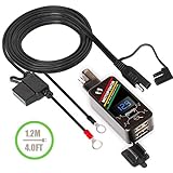 bateria para moto de agua sea doo Con cable de 1,2 metros de largo para conectar directamente con la batería. También se puede utilizar para los cargadores de batería.