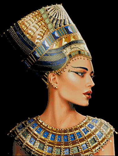 Sponsored Ad – Cleopatra Series Cross Stitch Kits,Egyptian Cotton,14ct, 56x70cm 250x329 Stitch Counted Cross Stitch Kit