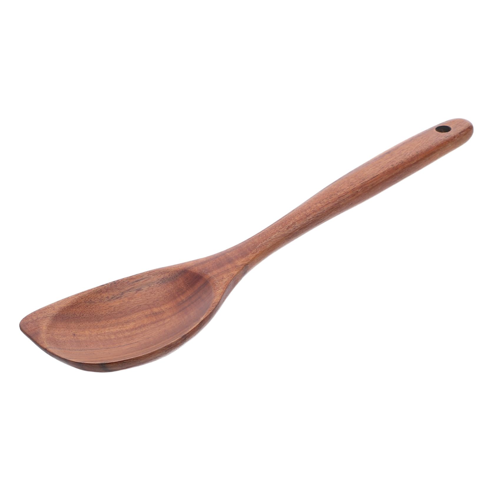 ABOOFAN 5 Piezas Cuchara De Bocina De Teca Japonesa Cucharón De Madera Para Cocinar Cuchara De Cocina De Madera Para Cocinar Mango Largo Marrón