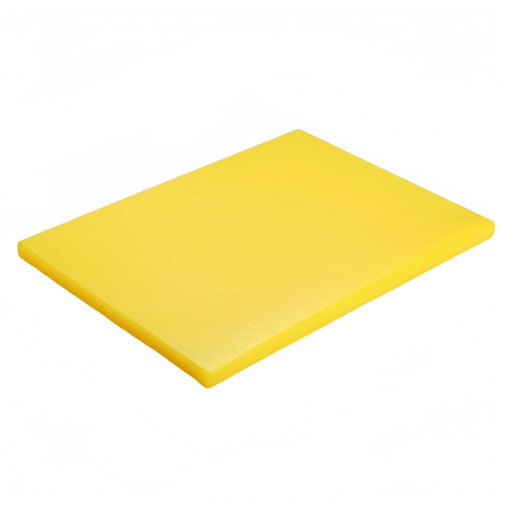 Braun/Rot/Weiß Polyethylen-Kunststoffplatte 38 x 28 x 2 cm, Abriebfestigkeit PE-Kunststoffplatte for Badezimmer 1 Stück(Yellow)