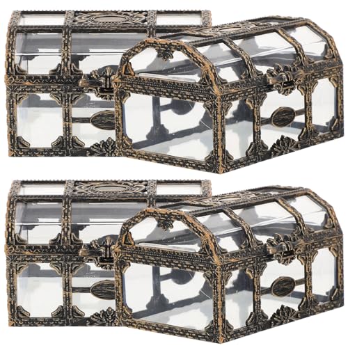 VANZACK ���g���C���� �����ȃL�����f�B�[�{�b�N�X ���َq��X�i�b�N�ۊǗp �E�F�f�B���O��a�����p�[�e�B�[�p�L�O�i�� 4�Z�b�g