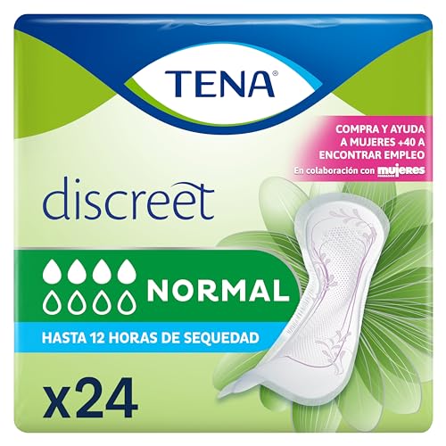 TENA Discreet Normal Inkontinenzeinlagen, 24 pzas Depósitos
