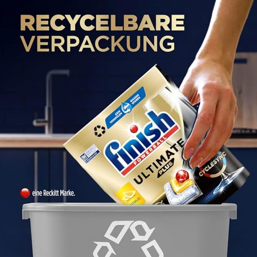 Finish Ultimate Plus Citrus Spülmaschinentabs - Geschirrspültabs für intensive Reinigung… – Ansicht 4