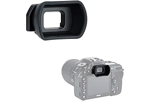 Kiwifotos Long Soft Viewfinder Eyecup for Nikon DSLRs