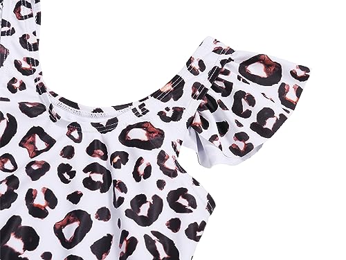Image of LIZENS Girls Swimwear One Piece Swimsuit Toddler Cute Beach Bathing Suit