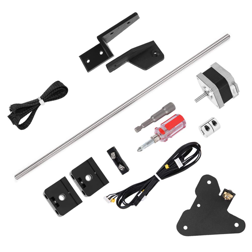 Für Creality Ender 3S / Ender-3 Pro 3D-Druckerkit, Dual-Z-Achsen-Upgrade-Kit, verschleißfeste Metallplatte aus Aluminiumlegierung Einfach zu installieren für Creality Ender 3S