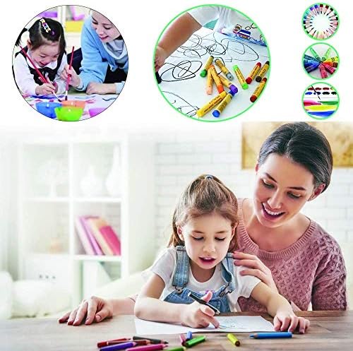 MIAOKE 145 Piece Art Set, Deluxe Mega Aluminum Box & Drawing Kit with Colored Pencils, Markers, Watercolor Paints, Crayons, HB Pencils, Watercolor Cake, Brush, 18-Sheet Sketch pad