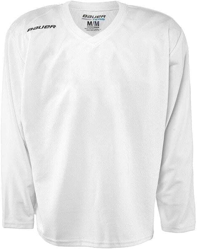Bauer Flex Series Ice Hockey Practice Jersey - White - Adult Medium
