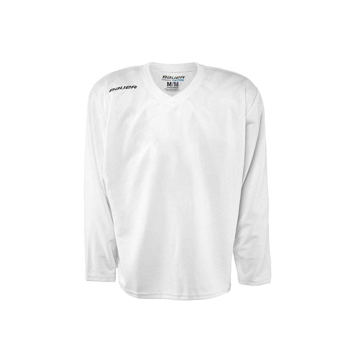 Bauer Men's White Ice Hockey S17 Flex Practice Training Jersey Shirt Senior (, M)