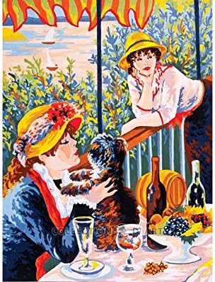 Needlepoint printed canvas