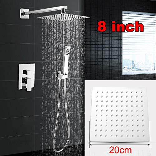 Douche cachée FANDIAO chic en acier inoxydable brossé - 3