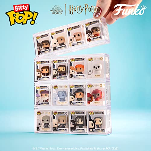 Funko Bitty Pop! 4 Pack: Harry Potter - Voldemort - Malfoy - Bellatrix - Mystery Mini Figure - Styles May Vary Et Une Mini-Figurine mystère Surprise - 0,9 Pouce (2,2 cm) De Collection - Idée Cadeau