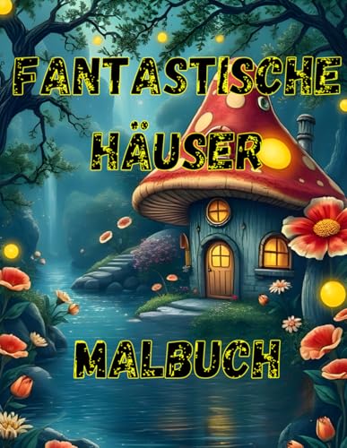 Fantastische Haeuser Malbuch: Ein Zauberhafter Ausflug in die Welt der Maerchenhaeuser Entdecken Sie 50 wunderschoene Illustrati