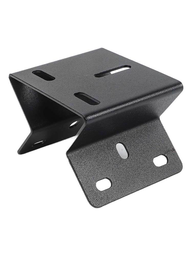 Sandyseptember 90 Degree Metal Corner Mounting Bracket for CCTV Camera Installation, 1PCS (Black)