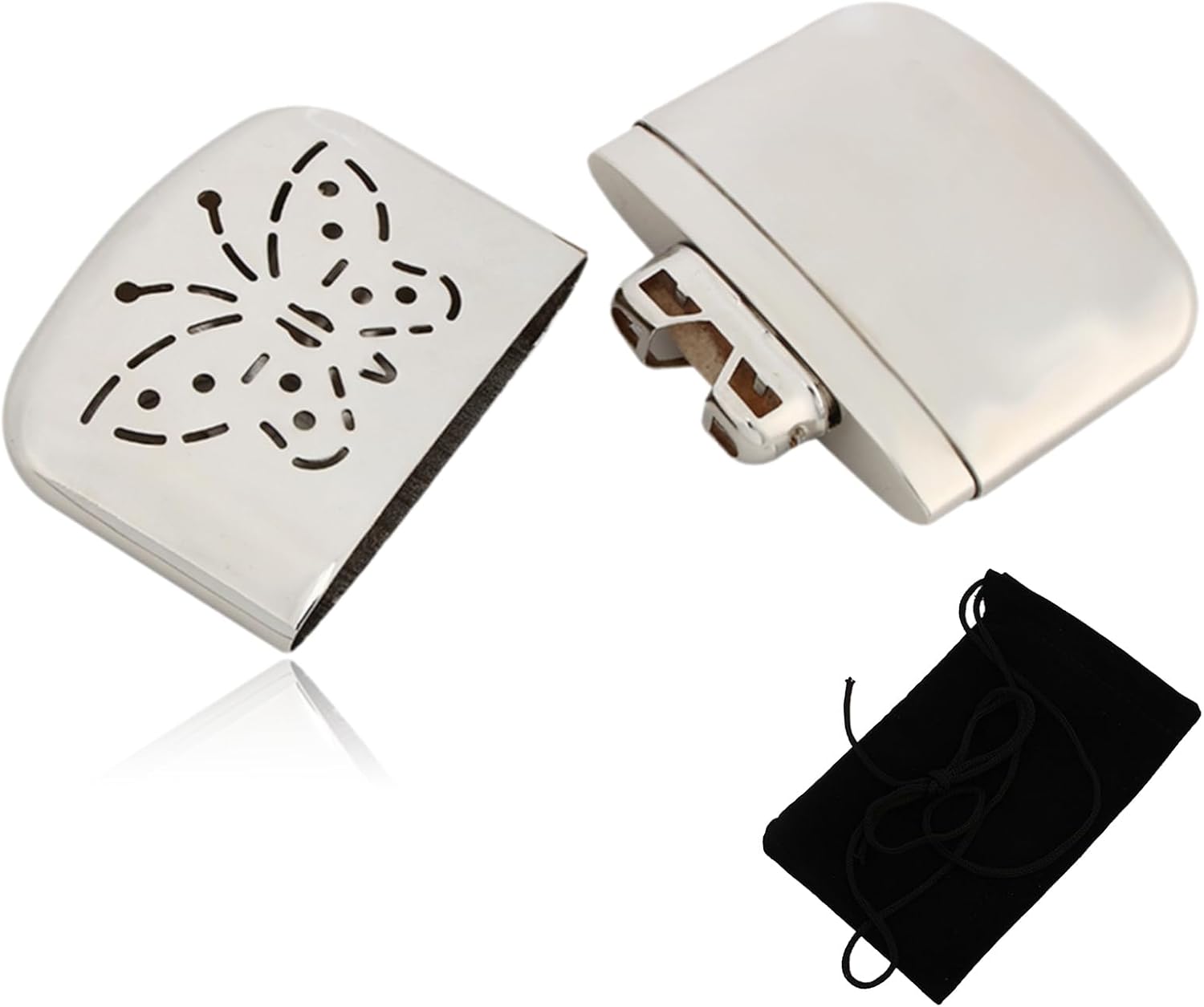 Agatige Lighter Fluid Hand Warmer, Fuel Burning Hand Warmer Refillable Portable Pocket Warmer Heater for Outdoor Hiking Camping