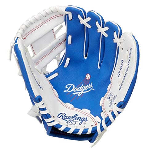 Rawlings Mlb Team Logo Youth Glove Series, Los Angeles Dodgers,Royal Blue #TOP1