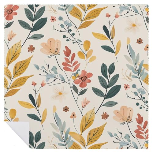 Servilletas de Tela Cuadradas Blanca Pack 6 Polyester miniatura 6