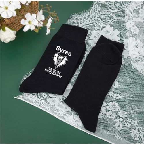 Groom Gifts Groomsman Gift Socks Groomsman Socks Groomsperson Groom Socks BestMan Proposal Wedding Socks Gifts Personalized Mens Socks Wedding Crew Socks2