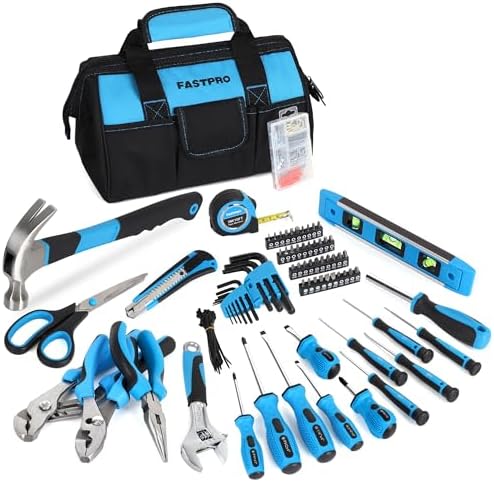FASTPRO 220-Piece Home Tool Set, Household Repairing Tool Kit wit...