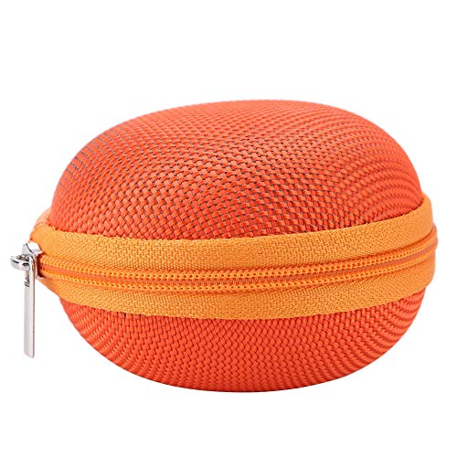 Essential Oil Storage Case, Portable Essential Oil Bag 7 Slots 5ml, 10ml, 15ml Travel Size Bottles Organizer Holder Container (Orange) - Image 3