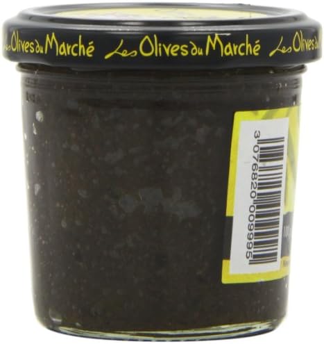 Crespo Black Olive Tapenade 100 g (Pack of 6)