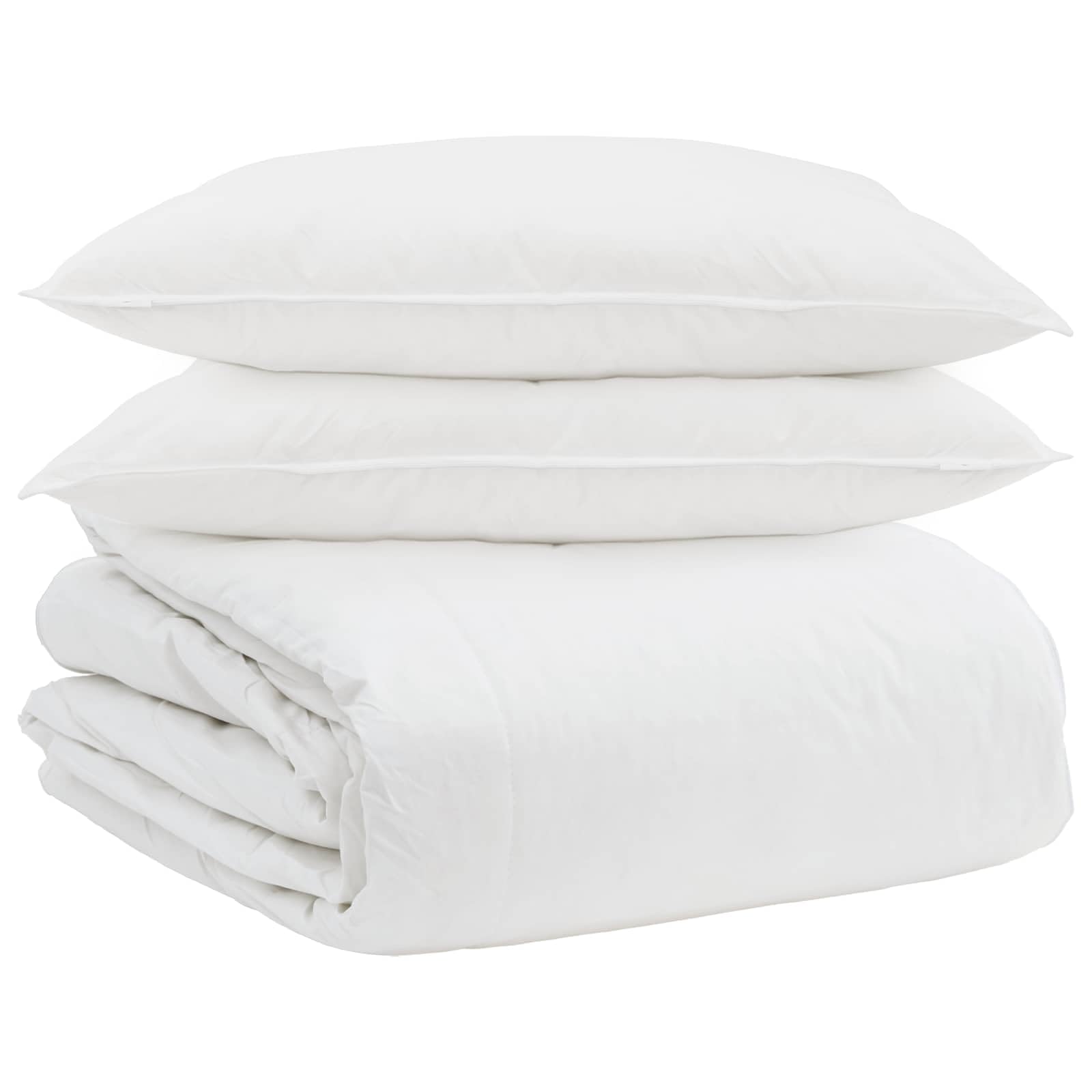 Ensemble de duvet avec oreiller literie plumes de canard
