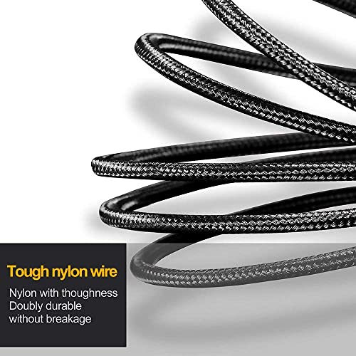 Dyazo 2.4 Amp 1 Meter Nylon Braided 3 In 1 Mobile Charging Usb Cable Compatible For All Smartphone, Iphones And Type C Devices,(Black) Dyazo 2.4 Amp 1 Meter Nylon Braided 3 In 1 Mobile Charging Usb Cable Compatible For All Smartphone, Iphones And Type C Devices,(Black)