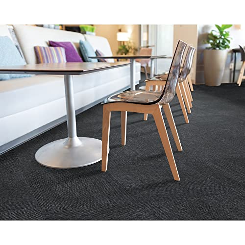 Image of Mohawk Advance 24 inch x 24 inch Berber (Loop pile), 0.09 inch Pile Height, Carpet Tile, PET Fiber, Inside Scoop Color, (24 Tiles), (96 sqft /carton)
