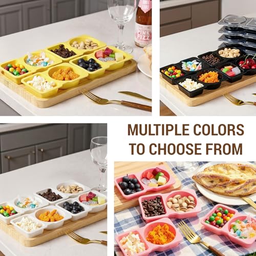 20 Sets Reusable Snack Containers with Lids - Portion Control