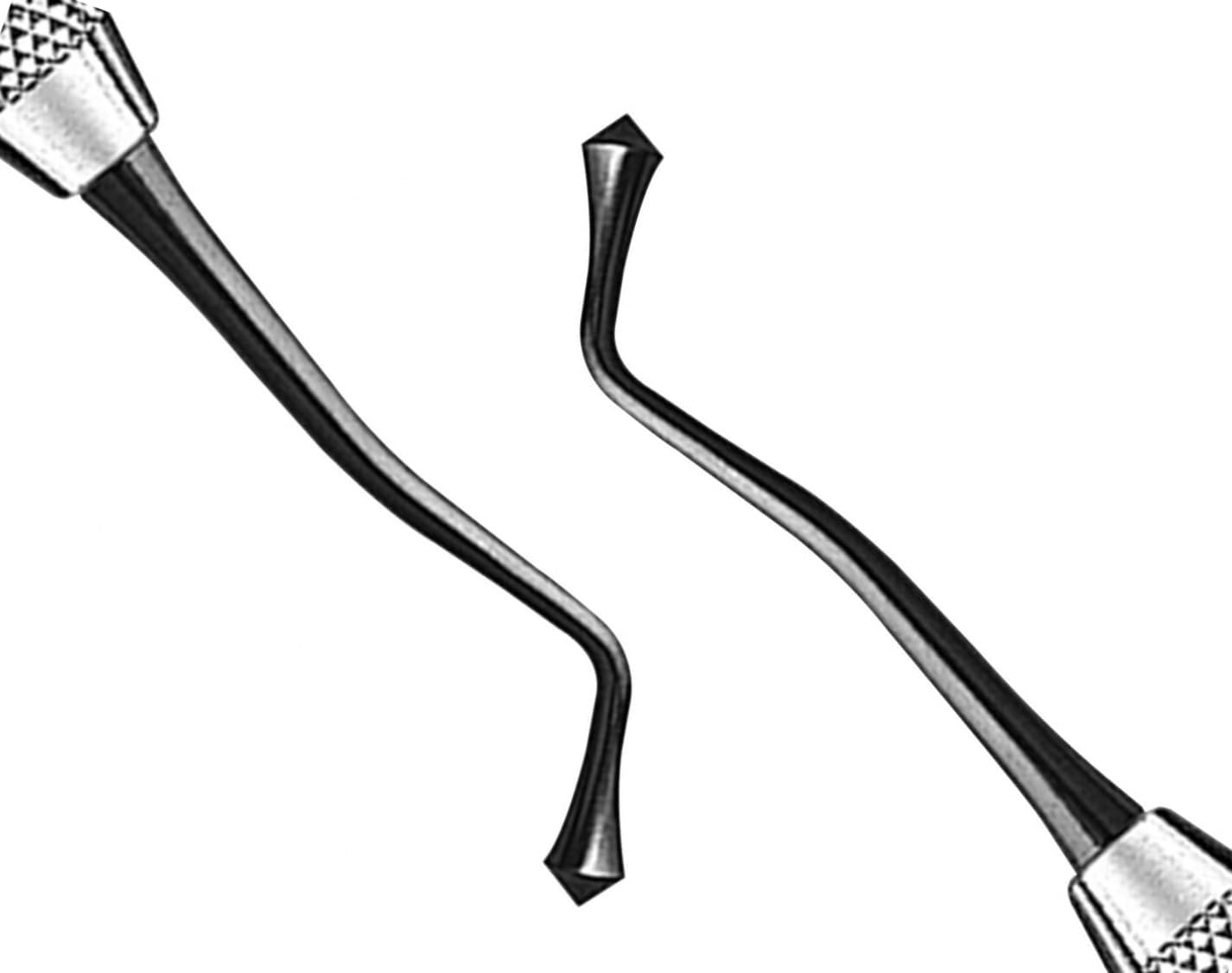 AmeriCan Goods Dental Burnisher #21B Double-Ended Premier Stainless Steel Solid Professional Instrument